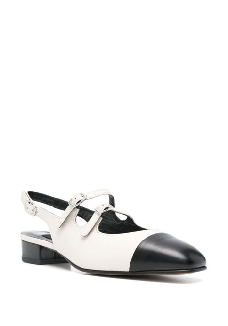 Ballerine 20mm Abricot in bianco e nero Carel paris - donna CAREL PARIS | ABRICOT24332217BGBLK